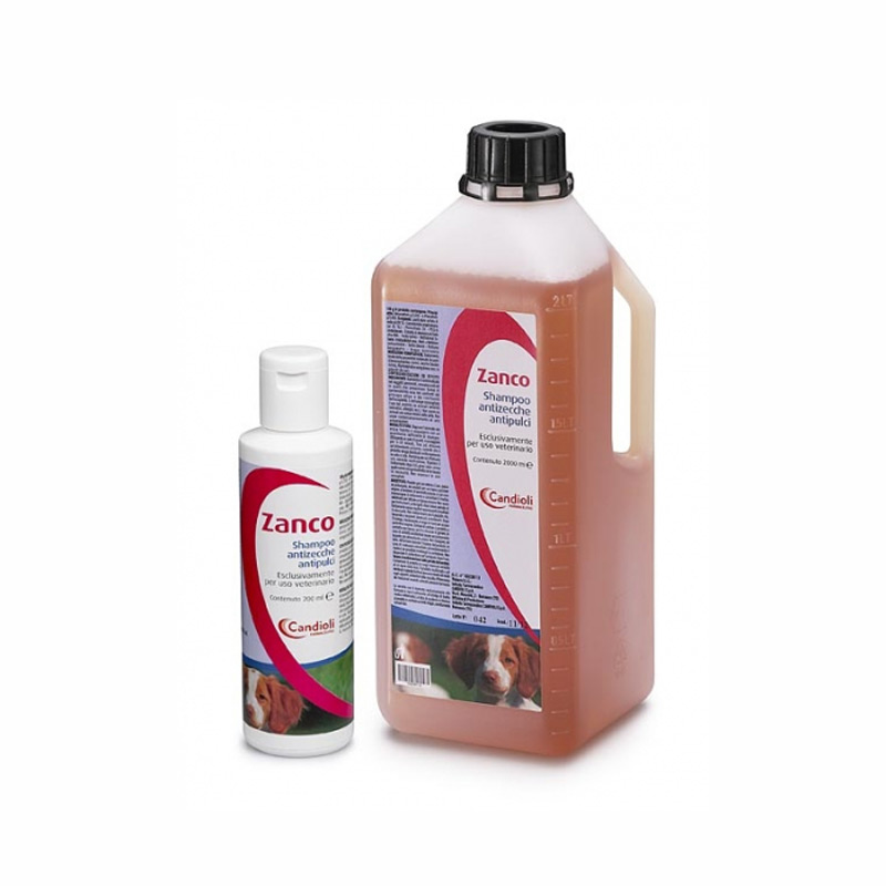 Zanco shampoo antipulci antizecche